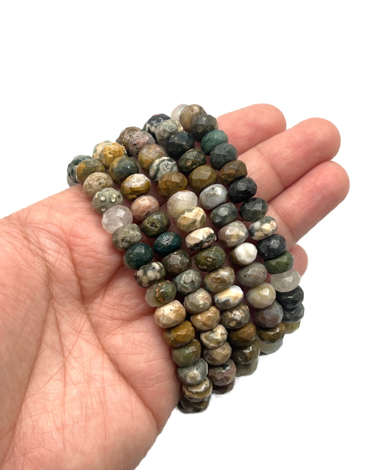 Ocean Jasper Beaded Bracelets