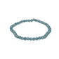 Faceted Blue Topaz Beaded Bracelet