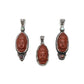 Red Jasper & Opal Quan Yin Pendants