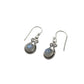 Braided Gemstone Earrings