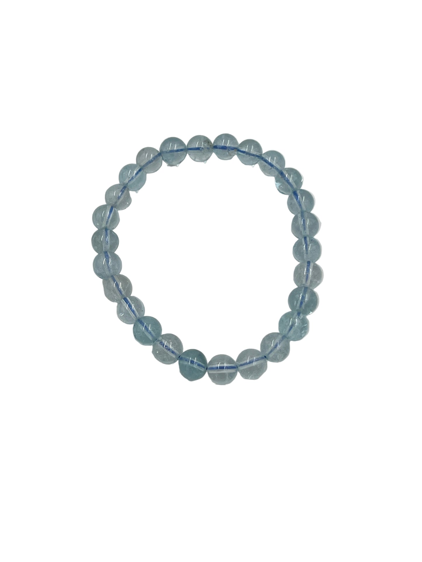 Blue Topaz Beaded Bracelets