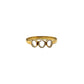 Tri Polki Diamond Ring
