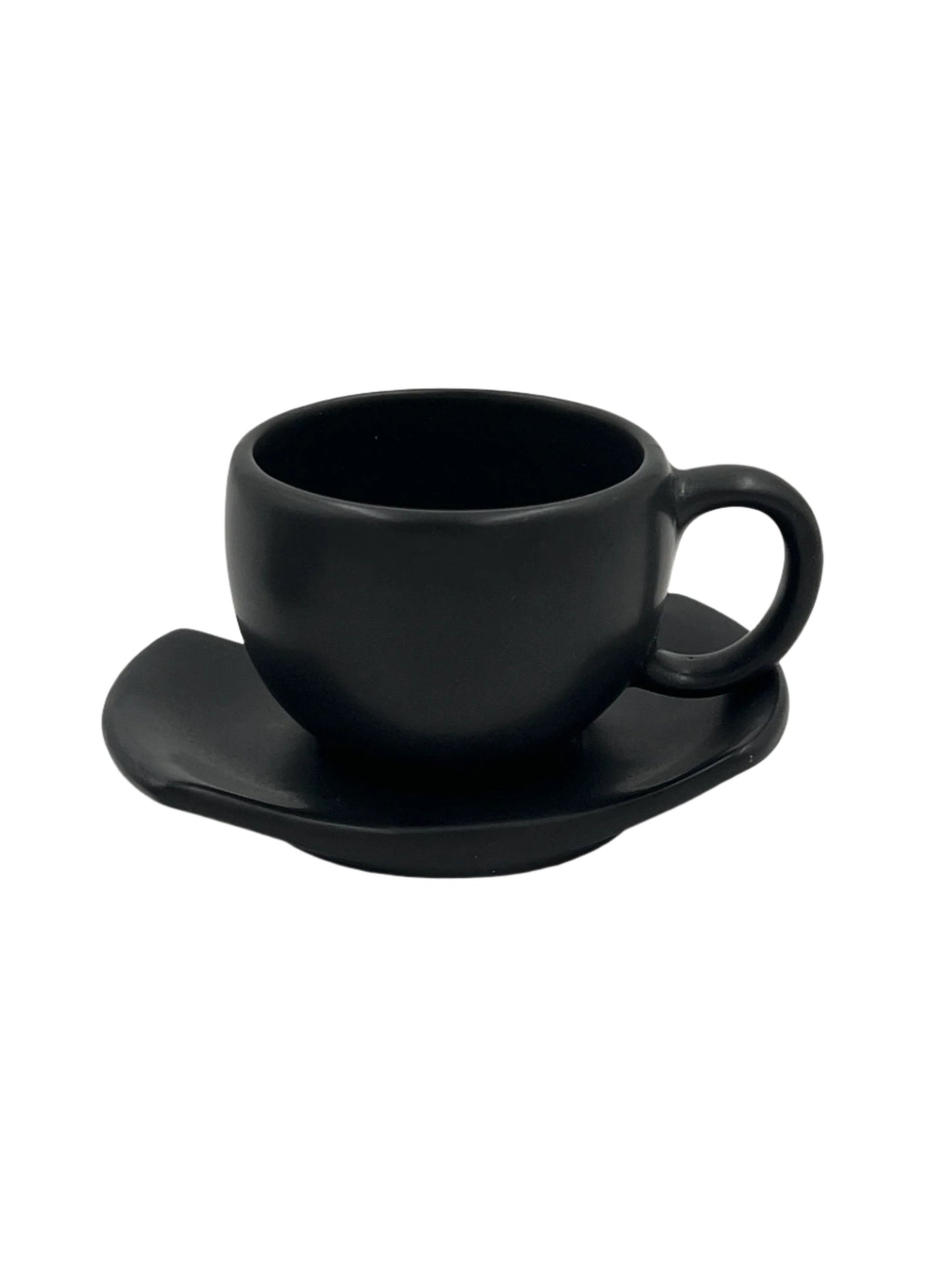 Black Elephant Ceramic Tea Pot Set