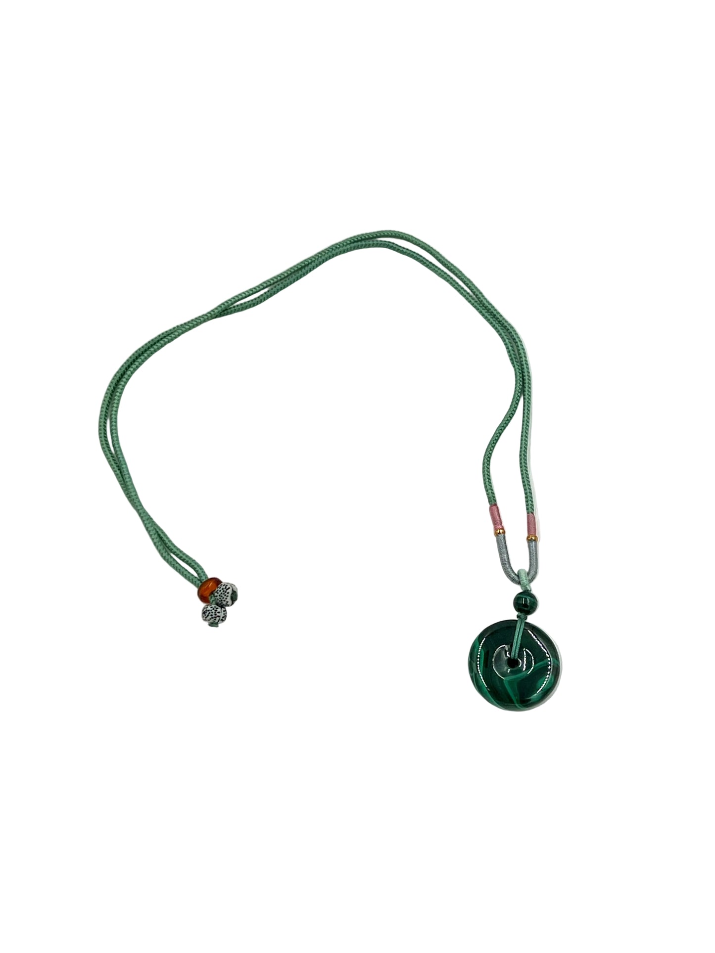 Malachite Coin Necklaces