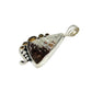 Silver Astrophyllite & Gemstone Pendants