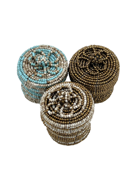 Bali Beaded Mini Boxes