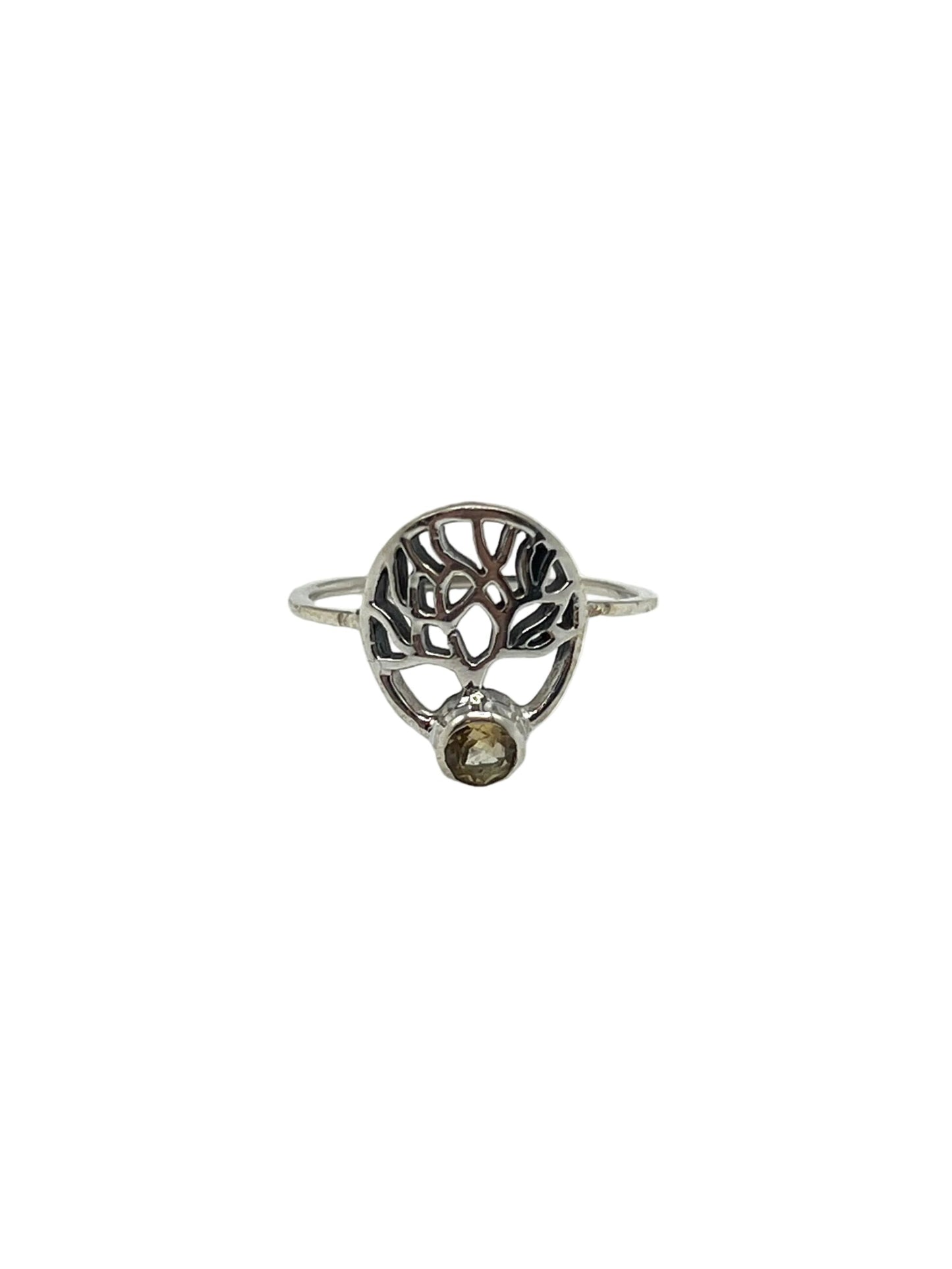 Tree of Life Gemstone Rings