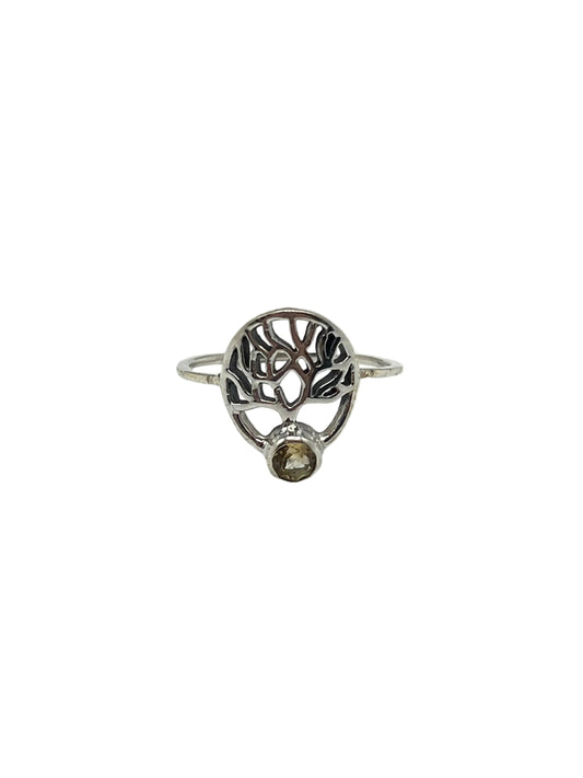 Tree of Life Gemstone Rings
