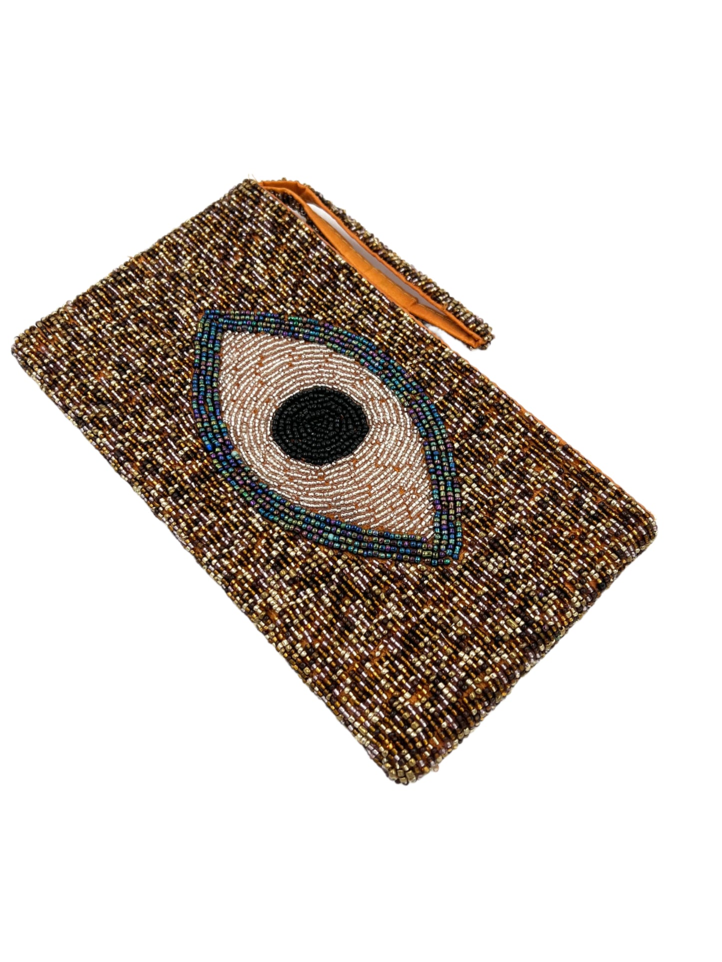 Beaded Evil Eye Purse