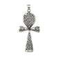 Silver Flower of life Ankh Pendants