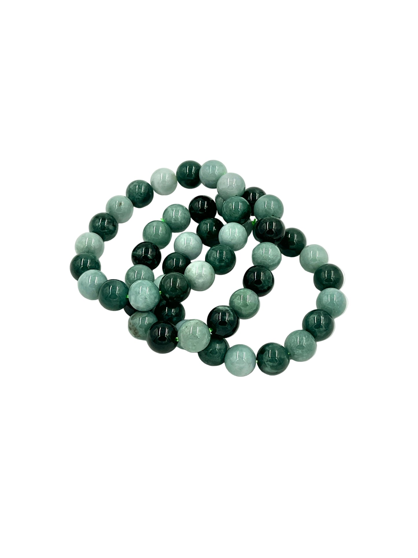 Jade Large Beaded Bracelet