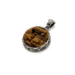 Triple Turtle Gemstone Pendants