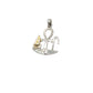 Silver Udja Ankh Seneb Pendants