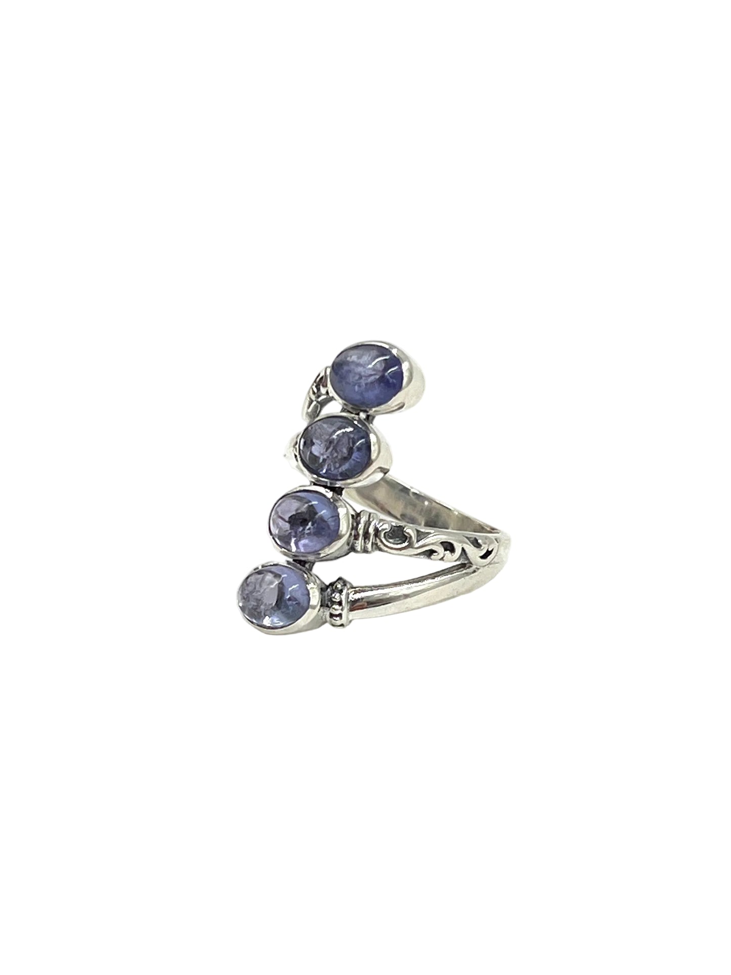 Multi Tanzanite Wrap Ring