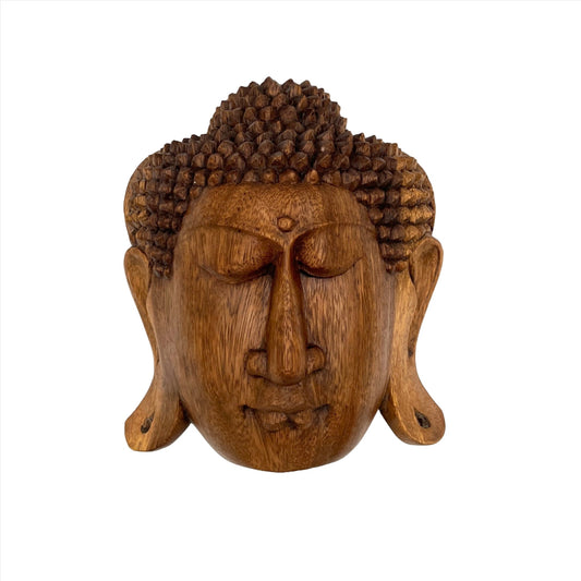 Suar wood Buddha Masks | 3 Sizes
