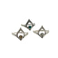 Crown Gemstone Rings
