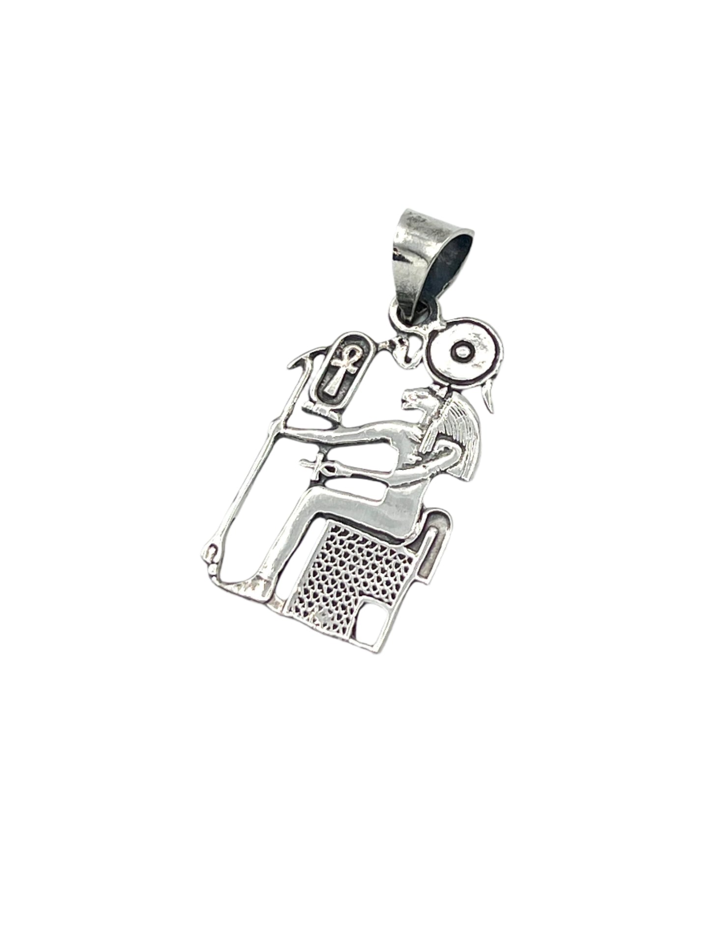 Silver Sekhmet Pendants