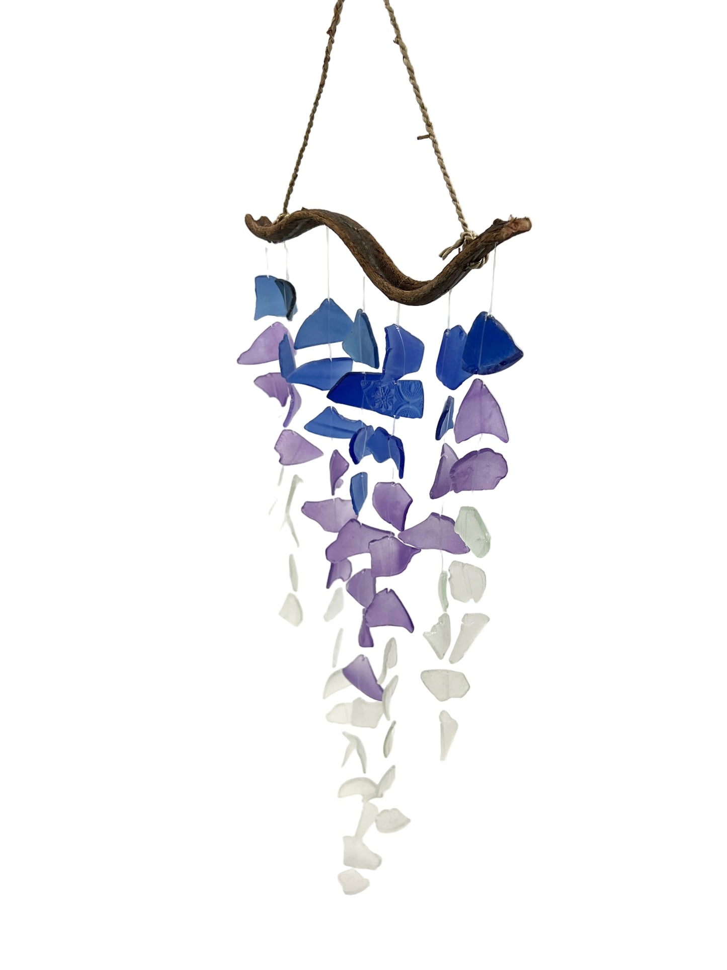 Purple Glass Wind Chime