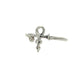Sterling Silver Prince Love Symbol Ring