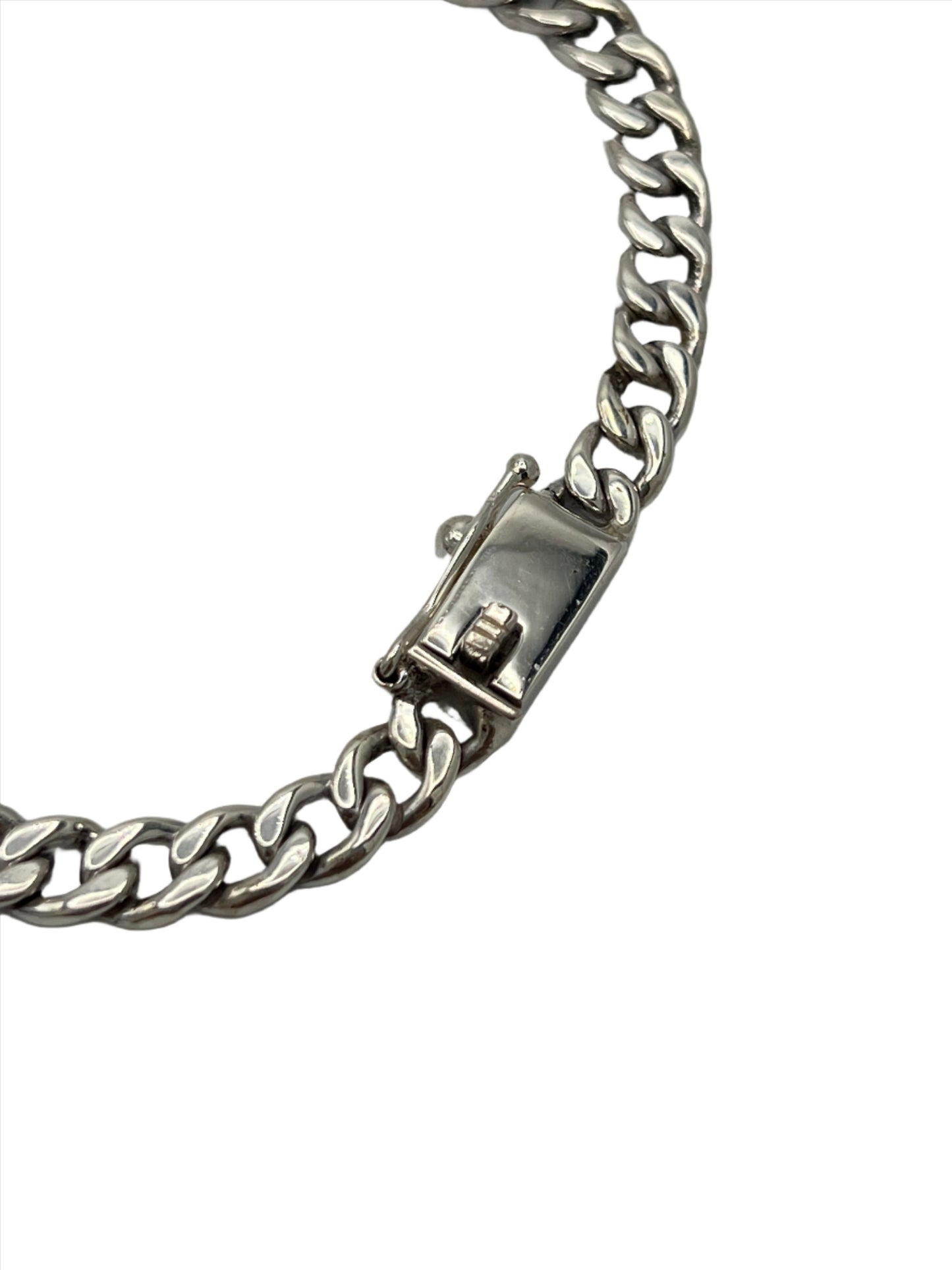 Sterling Silver Curb Chain Bracelet