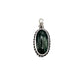 Sterling Silver Beaded Seraphinite Pendants