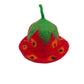 Hand felted Strawberry Wool Hat