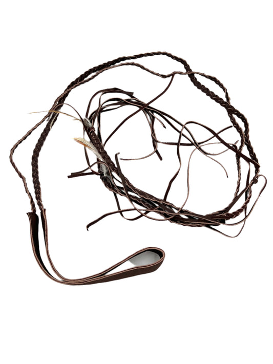 Leather Braided Belt