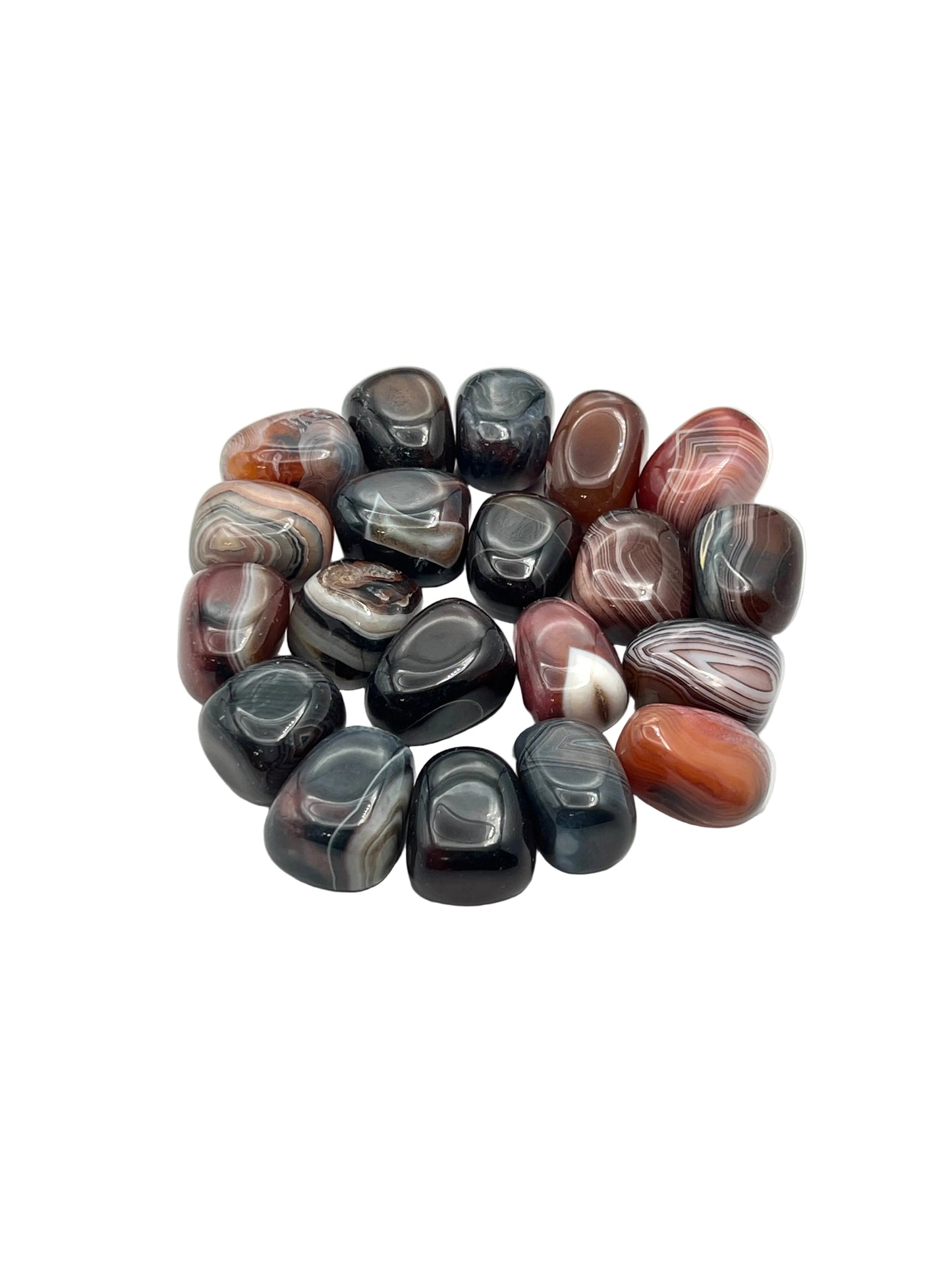 Banded Agate Tumbles