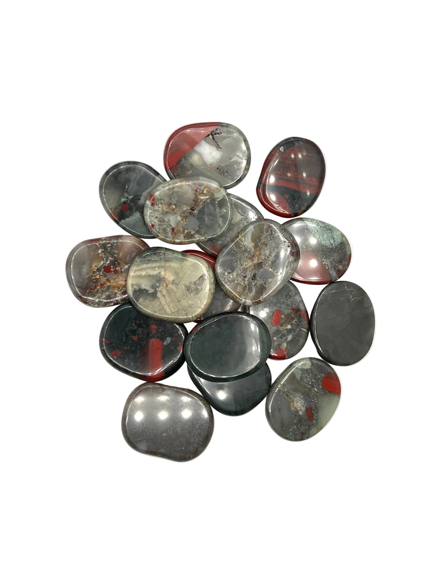Bloodstone Flat Palmstones