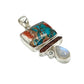 Spiny Oyster Shell Turquoise Pendants