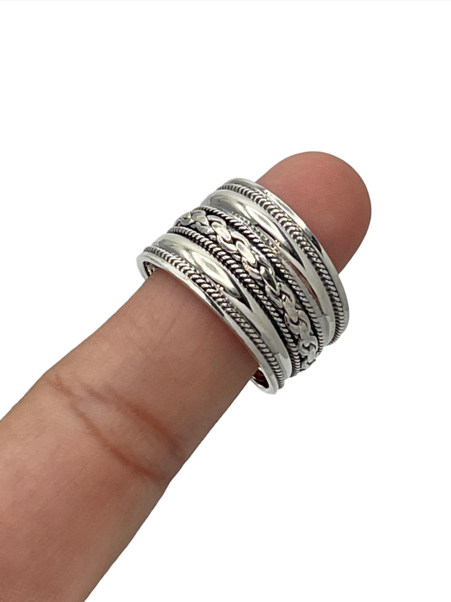 Sterling Silver Braided Ring