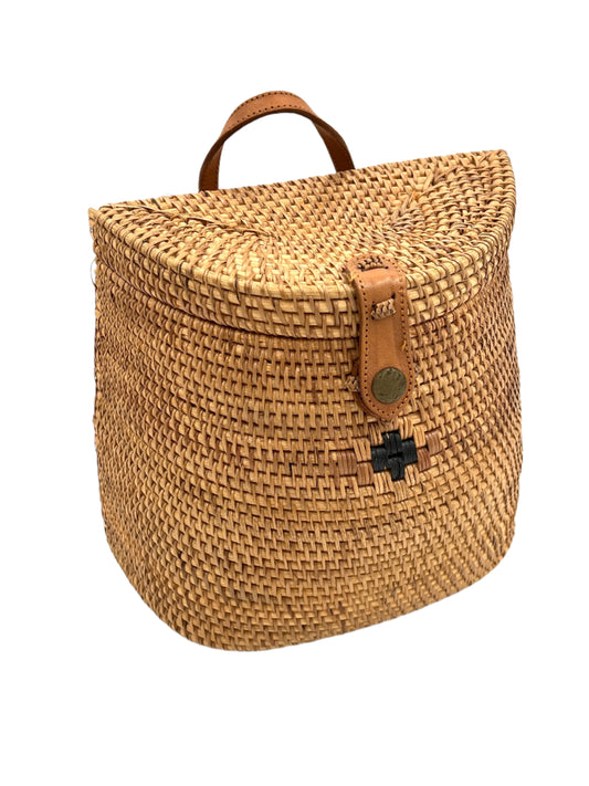 Hand Woven Ada Grass Basket Backpack