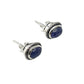 Sterling Silver Tanzanite Studs