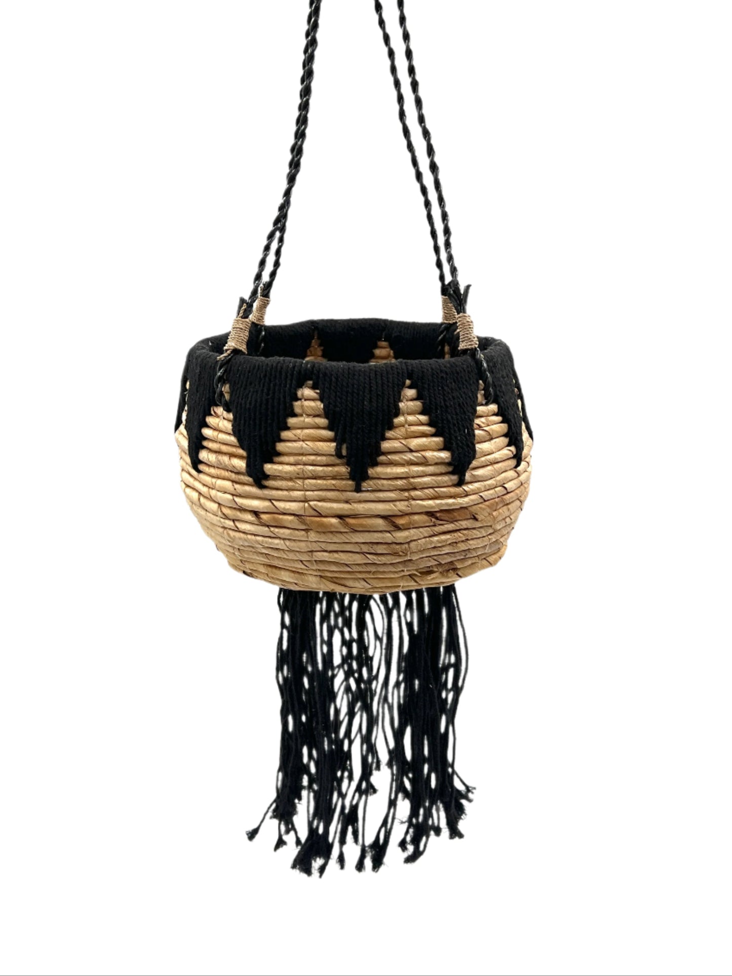 Banana Leaf Hanging Plant Basket Sets