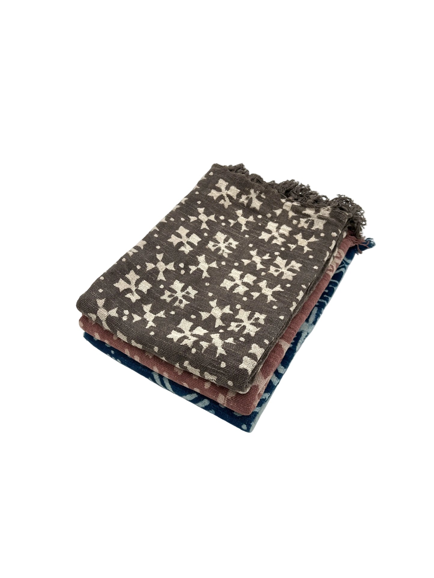 Block Print Throw Blankets