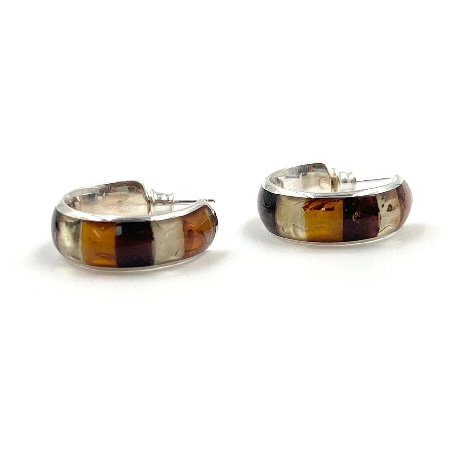 Multi Amber Hoops