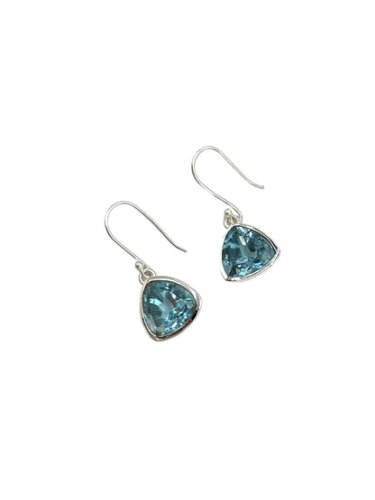 Blue Topaz Earrings