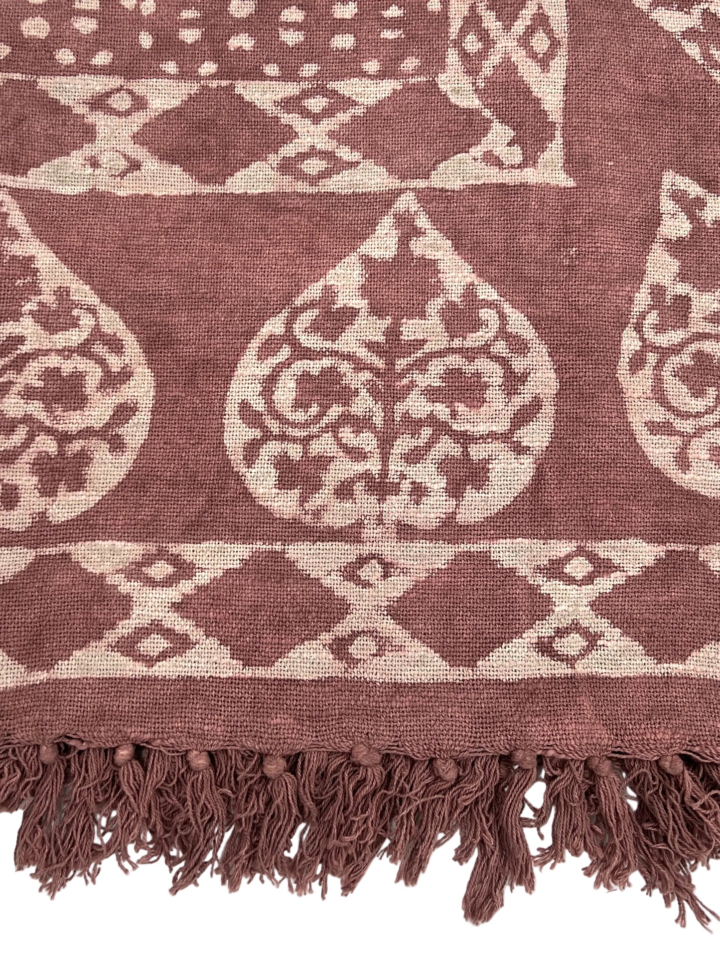 Block Print Throw Blankets