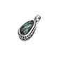 Sterling Silver Beaded Seraphinite Pendants