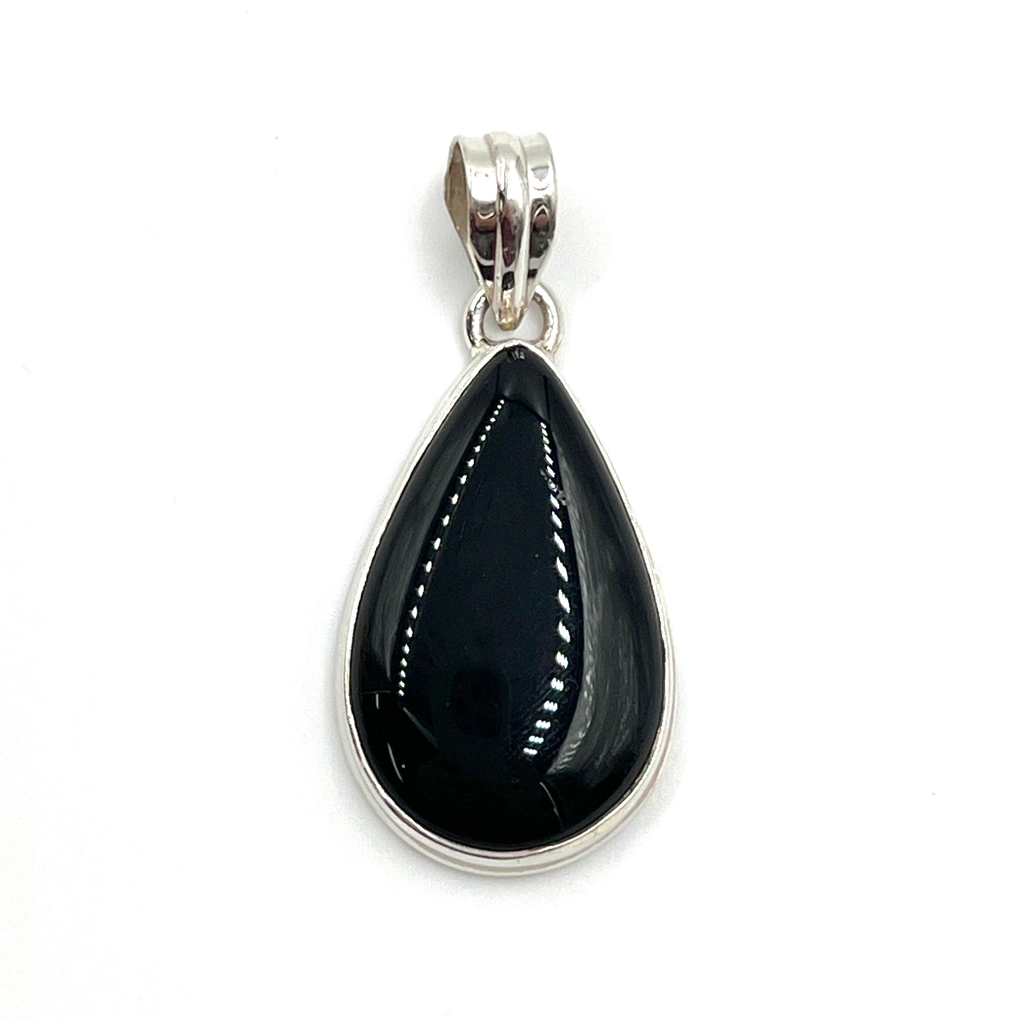 Sterling Silver Onyx Pendants