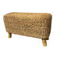 Water Hyacinth Accent Bench