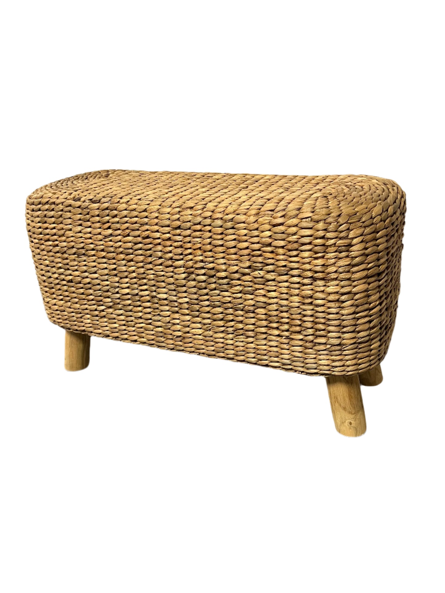 Water Hyacinth Accent Bench