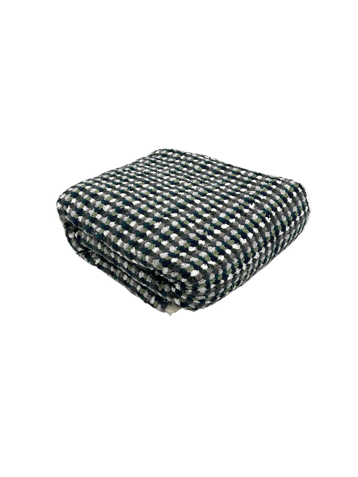 Blue Turkish Dot Spa Towels