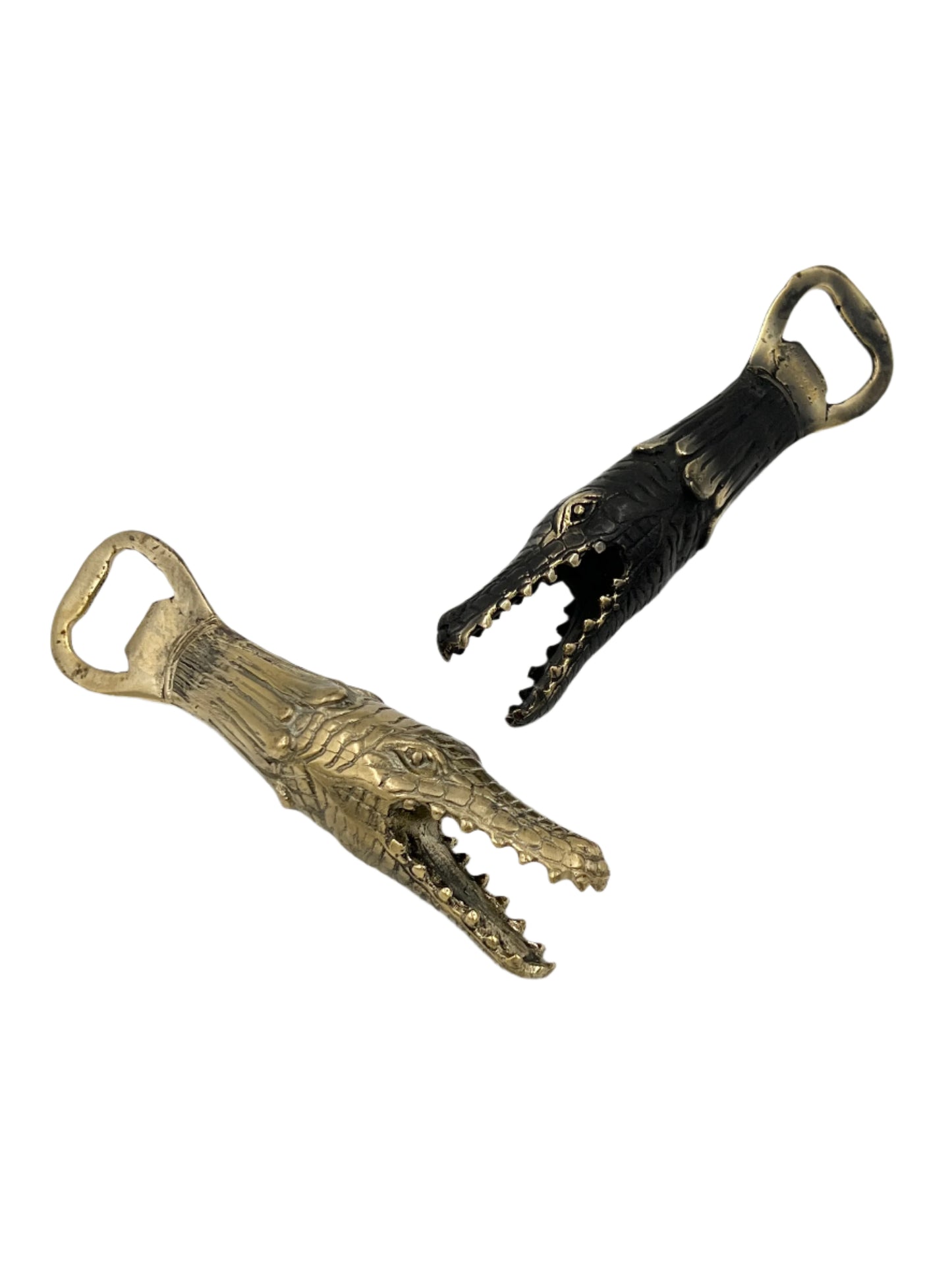 Bronze Aligator Bottler Openers