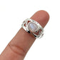 Oval Moonstone Ring