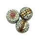 Mini Mosaic Indian Handmade Metal Jewelry Tin