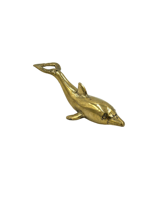 Bronze Dolphin Bottle Opener