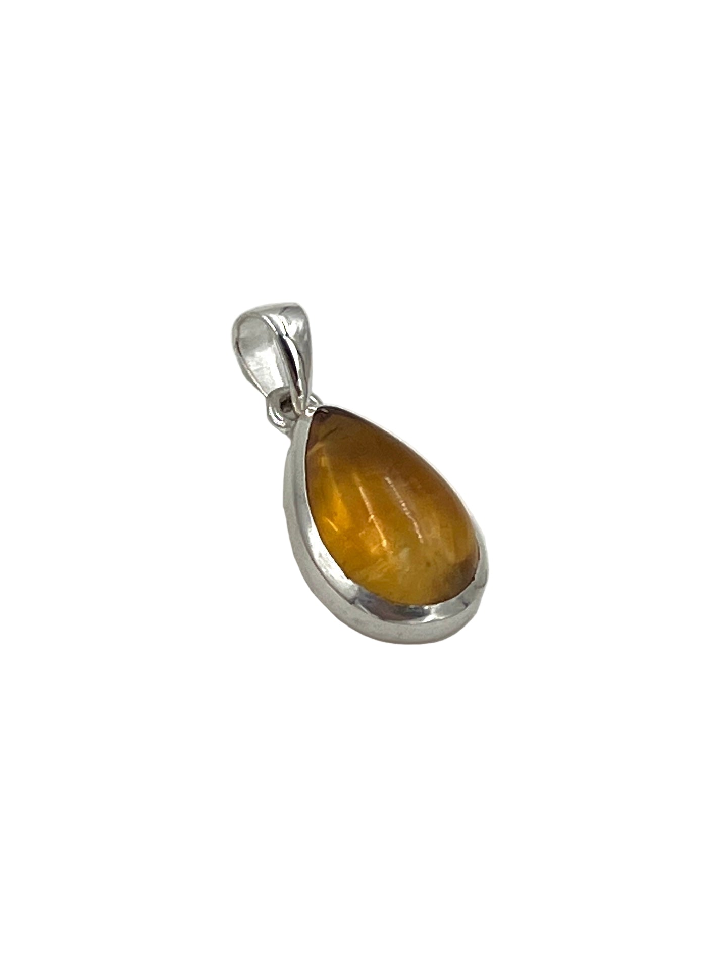 Silver Citrine Pendants