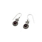Braided Gemstone Earrings