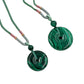 Malachite Coin Necklaces